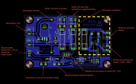 Ultimaker suicide pcb