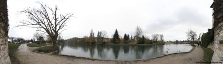 Panoramique à Morêt sur Loing, janv. 2009
